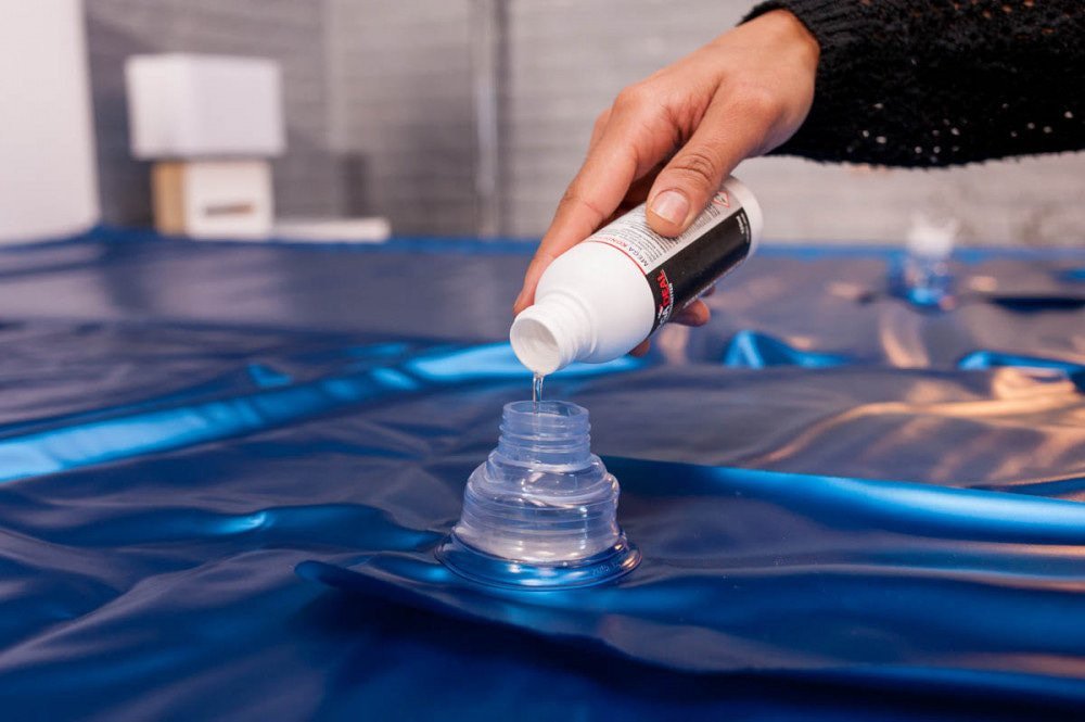 Wasserbett Pflege und Reinigung; wie geht das?
