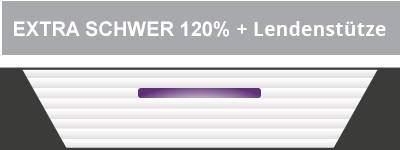 Stabilisation 120% Beruhigung + Lendenstütze